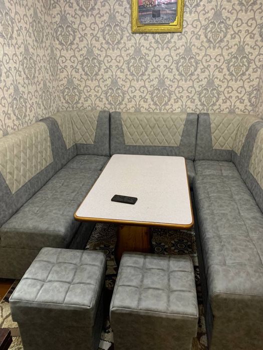 oshxona uchun yumshoq mebellar