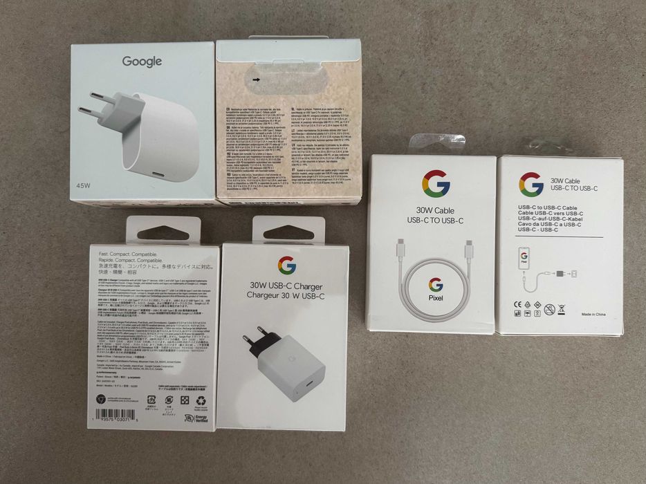 GARANTIE Incarcator GOOGLE Fast Charging 45 W 30 W SIGILAT PIXEL 10 XL