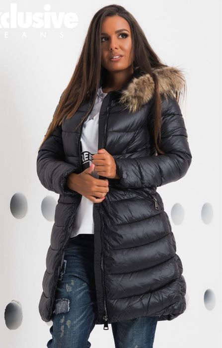 Geaca Parka Mcnoler, model puf, groasă, impermeabilă, mărimea M/L