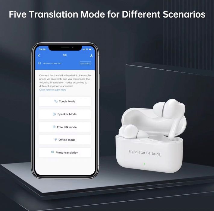 Air pods Слушалки с изкуствен интелект и преводач с 74 езика!