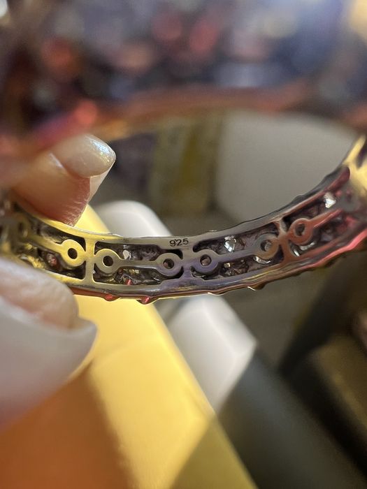 Inele Eternity Trilogy cu rubin, smarald și moissanite naturale