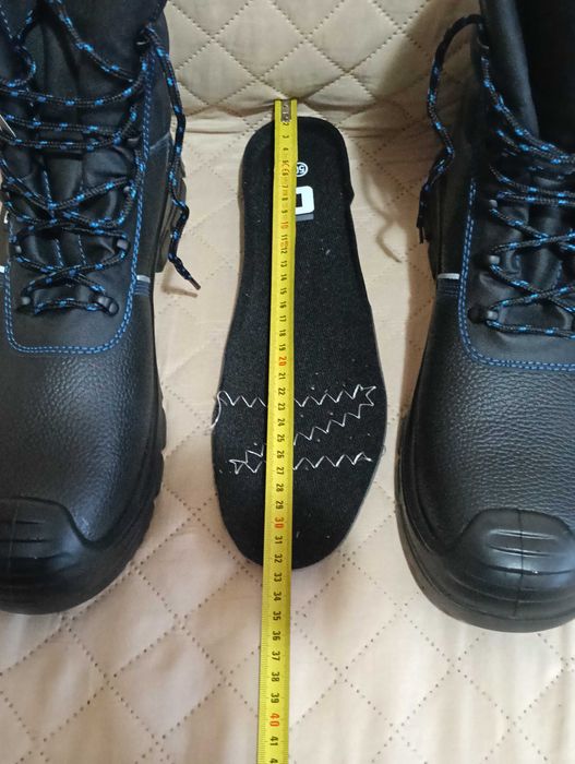 Bocanci piele îmblăniți Nr 49-50