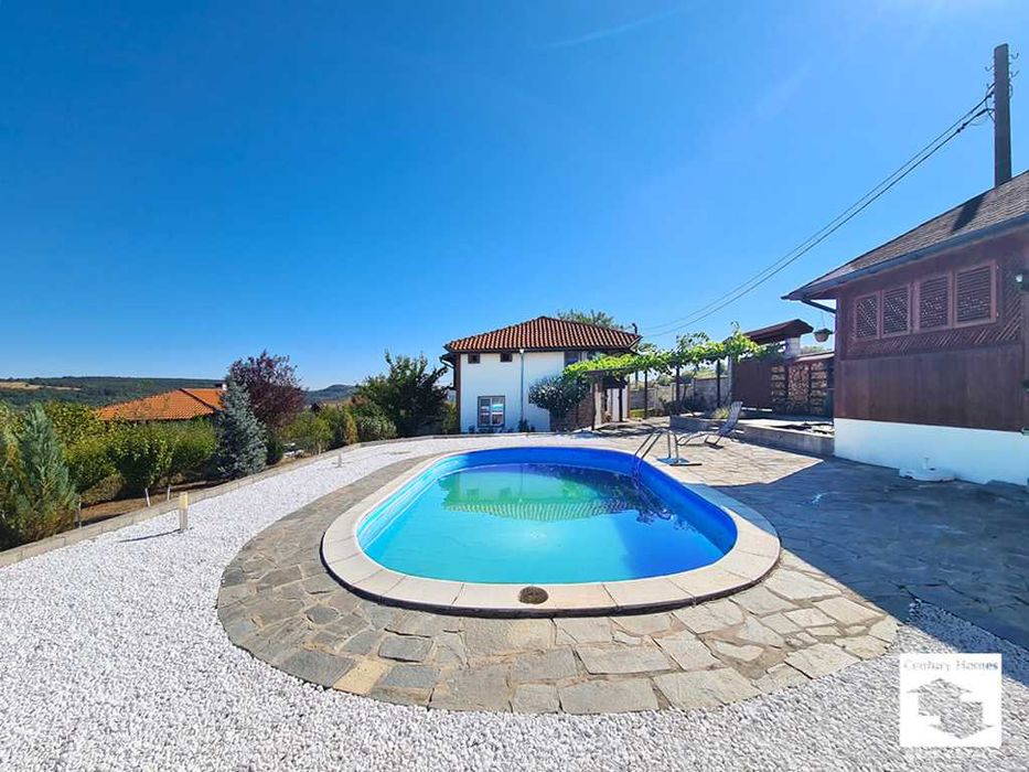 116243 ЕКСКЛУЗИВНО! Къща с басейн в с. Пушево, на 10 км от В. Търново