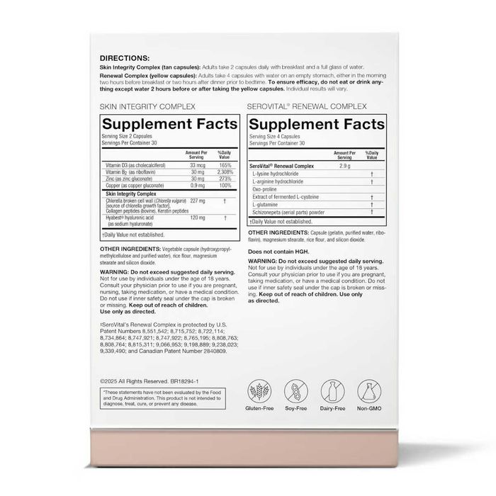 Supliment alimentar SeroVital pentru femei, 84 capsule, produs in SUA