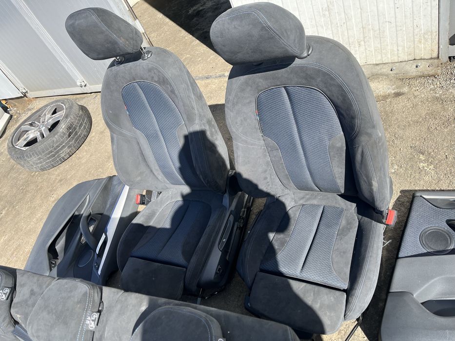Алкантара салон бмв х1 ф48 2019 ( alkantara saloon bmw x1 f48 RECARO )
