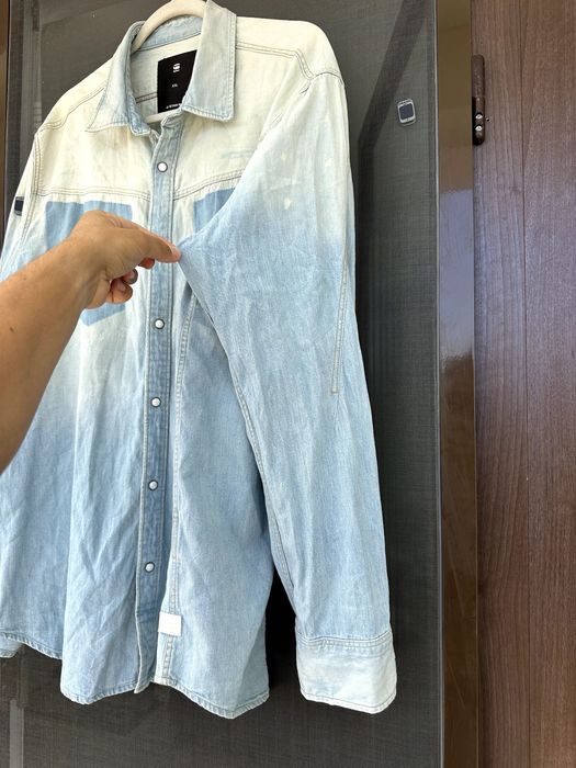 Мъжка риза G-Star Raw (Modern Arc Shirt L/S) - размер XXL, Отлично състояние