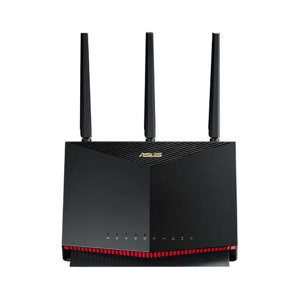 ! WIFI ROUTER ASUS/ RT-AX86S/ EU/ 90IG05F0-MO3A00 цена с НДС