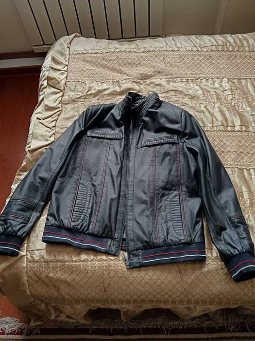 Куртка кожаная мужская