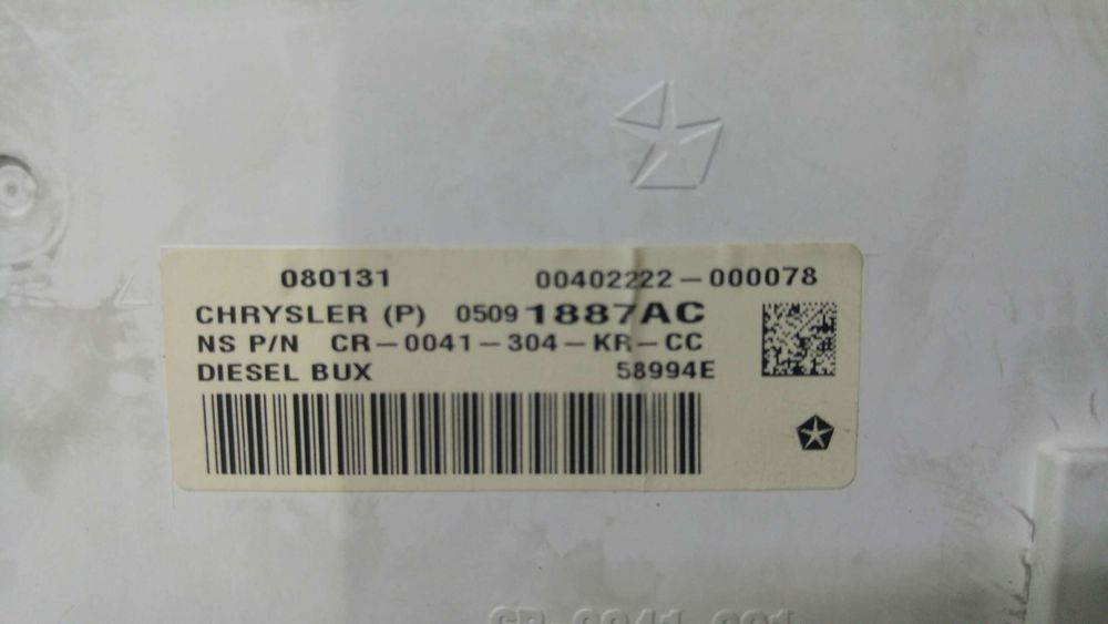 Ceasuri bord diesel dodge journey cr0041001 05091887ac cr0041304krcc