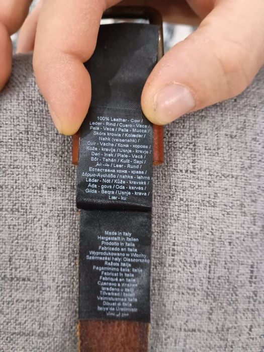 Curea bărbați Jack&jones piele naturala