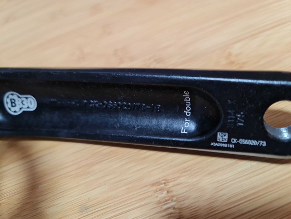 Pedalier/Angrenaj FSA Gossamer 50/34T BSA 172.5mm