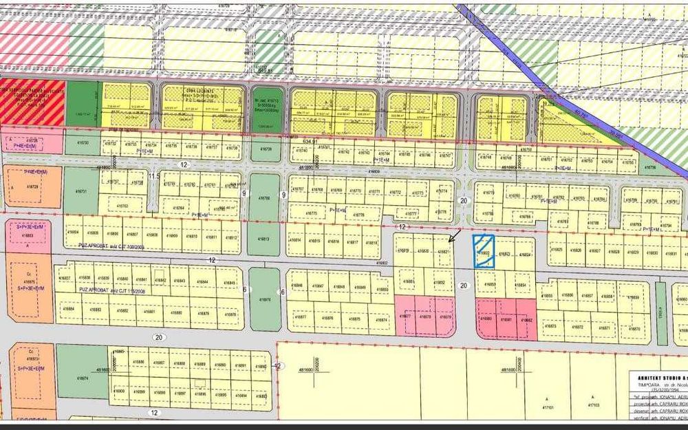 Teren intravilan 673 mp în Săcălaz,  langa strada Mures (zona de terenuri inainte de calea ferata) –  2 fronturi 32m si 19m