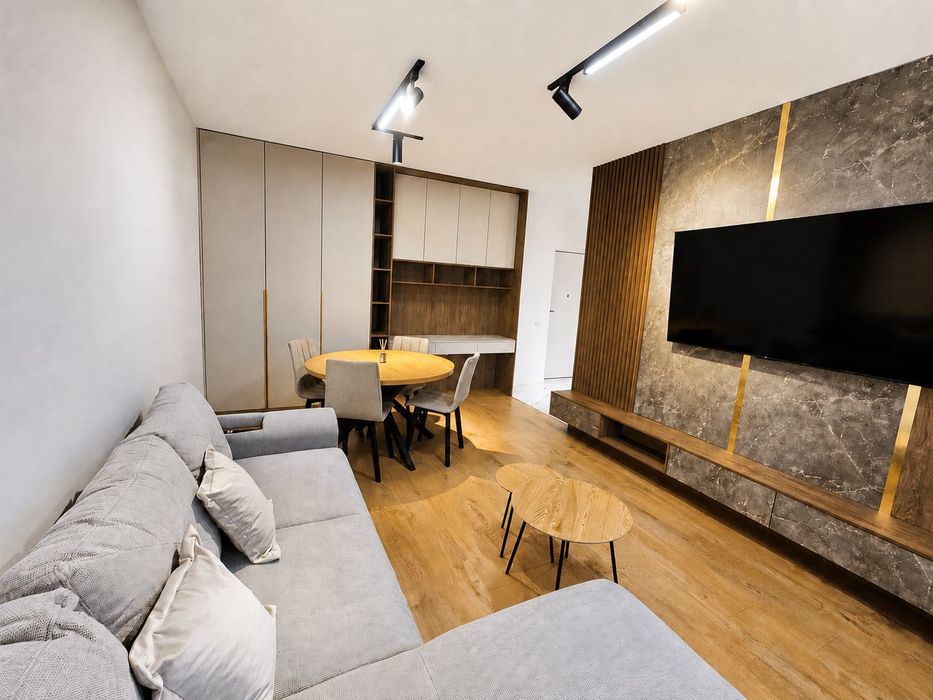Închiere apartament premium cu 2 camere, vedere deschisă și parcare | City Nord Tunari | Direct proprietar