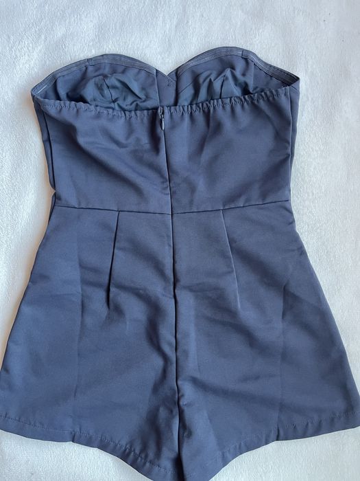 Сив елегантен гащеризон