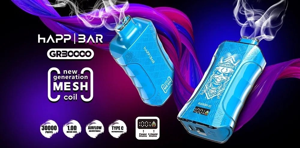 Vape 30000 puffs – Happ Bar GR30000 | Arome diverse | Nou sigilat