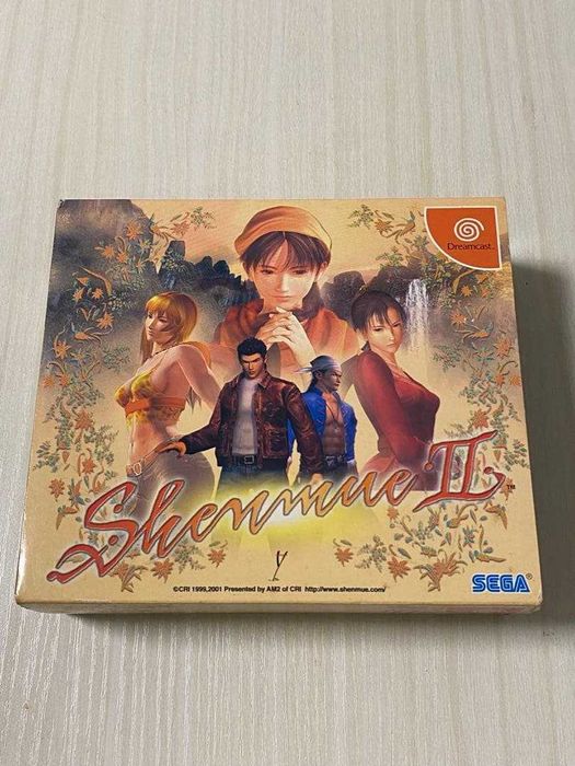 Игры Для Sega Dreamcast Shenmue I - II части, полное издание лицензия.