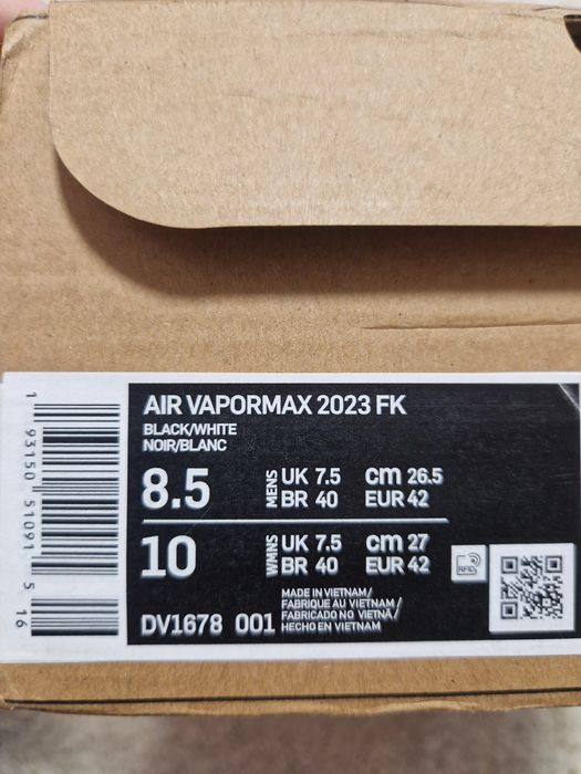 Nike vapor max - 42 номер