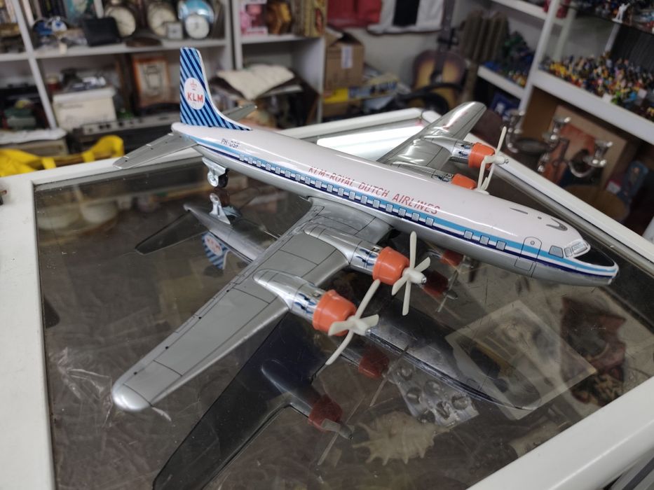 Ламаринена играчка самолет DAIYA TERAI TOYS CO. JAPAN