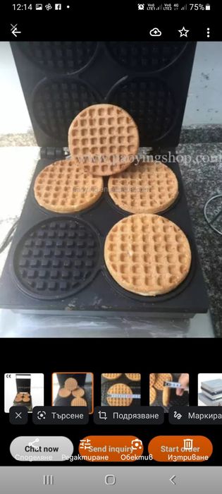 Гофретник за бъбал