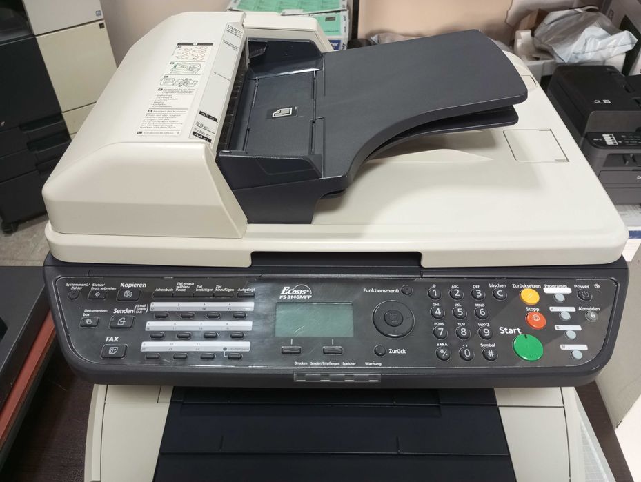 Отличен!!! Лазерен принтер, скенер и копир Kyocera FS 3140 MFP с дуплекс,  ADF и мрежа