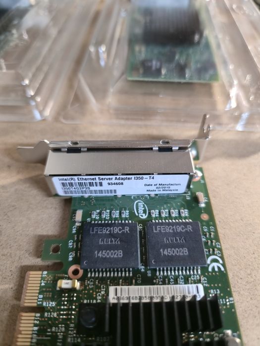 Мрежова сърварна карта Intel Ethernet server adapter X540-T2 И I350 - T4 V2