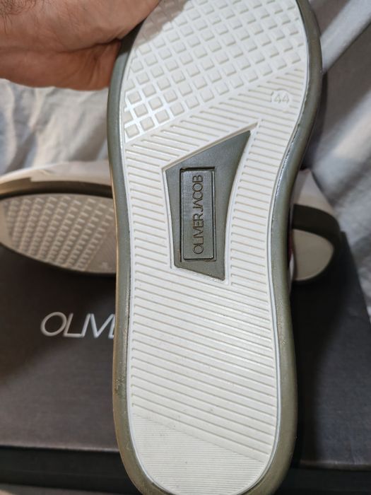 Стилни мъжки сникърси от естествена кожа Oliver Jacob №44