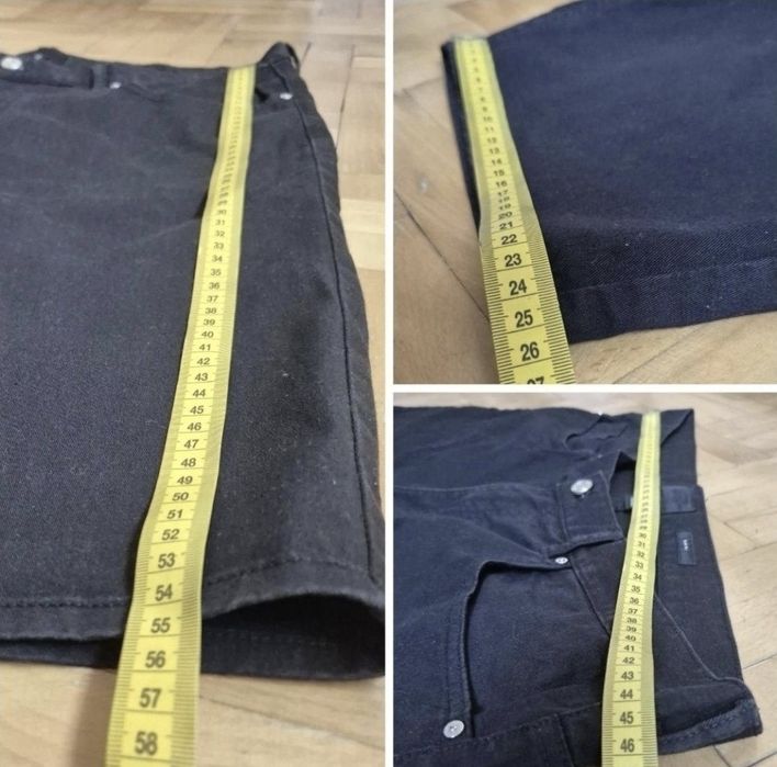 Pantaloni scurți de blugi H&M pentru bărbați, model Slim Fit, W34