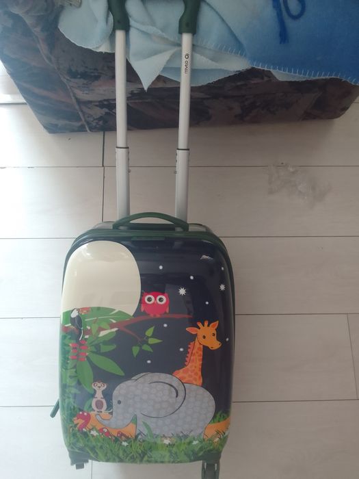 Valiza tip troliu stare foarte buna