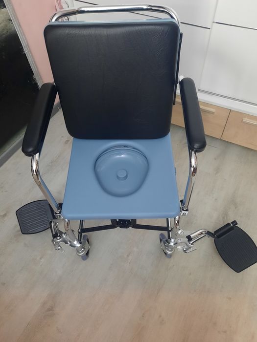 Комбиниран стол-тоалетна,кожен