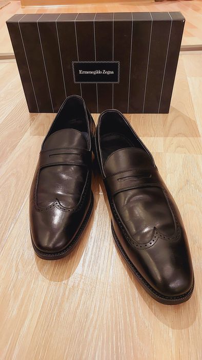 Продам мужские туфли Zegna, не новые.