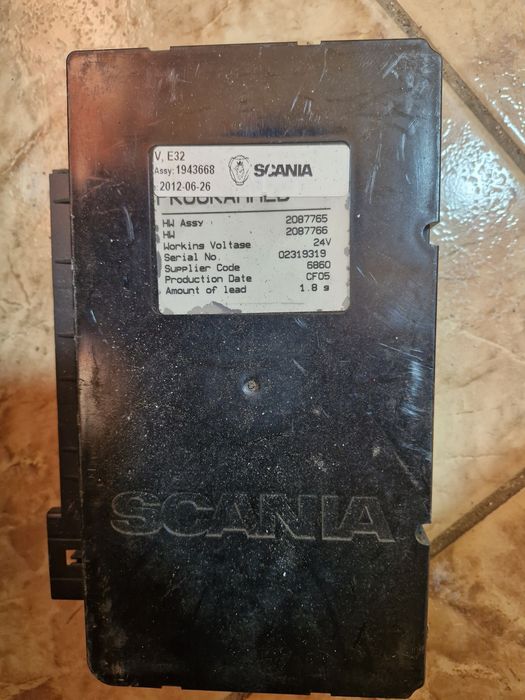 Calculator CUV Assy lumini Scania