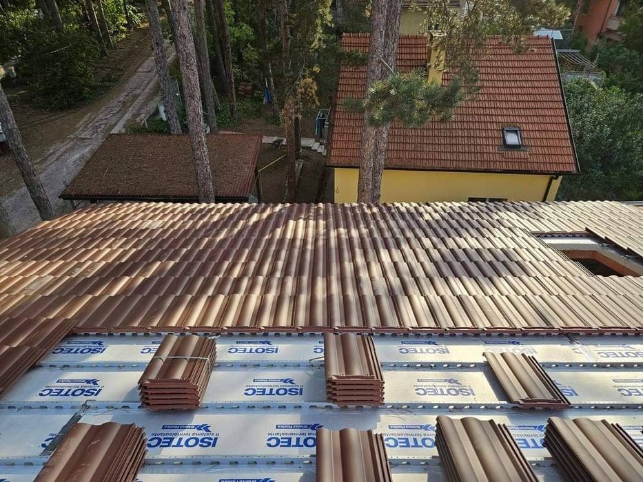 Изграждане на покриви и навес