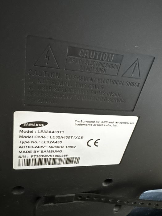 Телевизор Samsung 32” LCD LE32A430T1