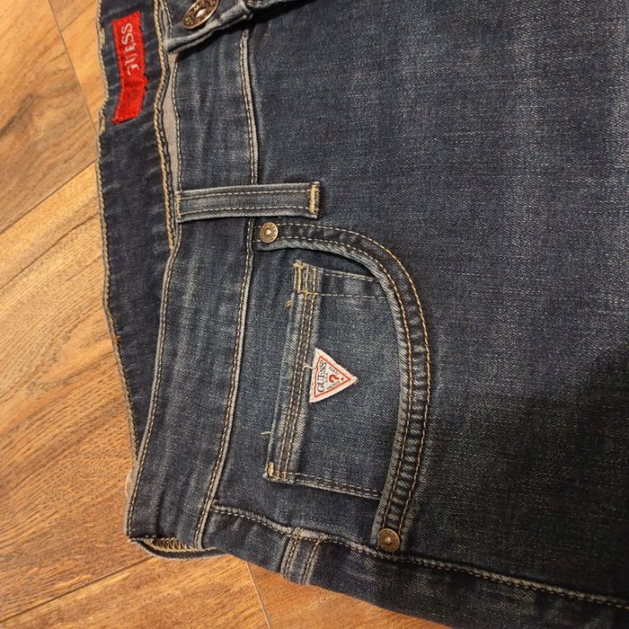 GUESS Blue Athletic Taper Jeans