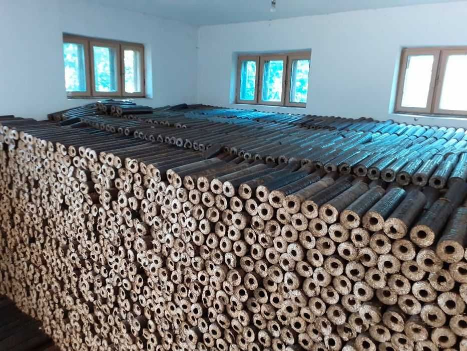 Brichete foc (paie,rapita) oferim transport