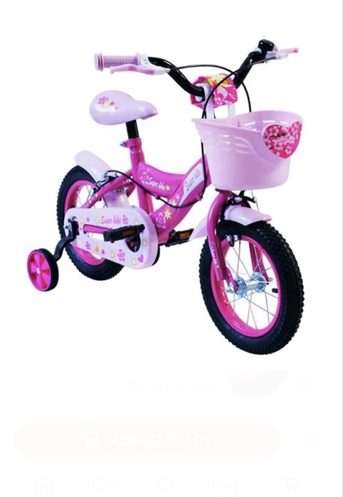 Bicicleta pentru fetite 12”