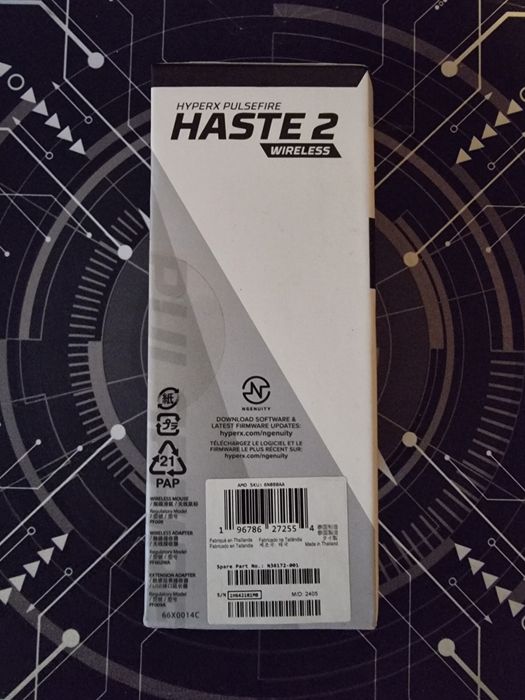 Mouse NOU GAMMING HASTE2 60g Wireless Bluetooth