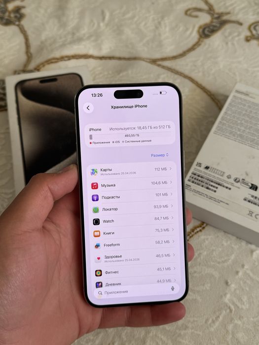 Айфон iPhone 15 Pro Max 512GB 86%