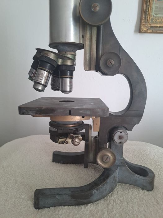 Microscop monocular E.Leitz Wetzlar