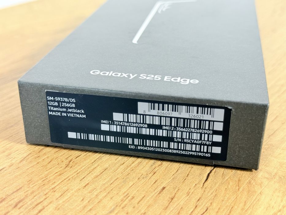 Samsung Galaxy S25 Edge чисто нов запечатан!!!