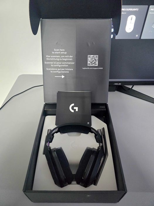 Logitech G ASTRO A50 X LIGHTSPEED – Като нови, гаранция