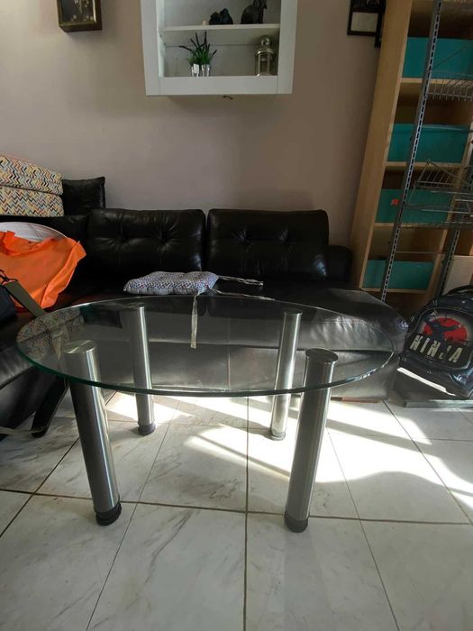 Комплект маса за хол с 4 стола