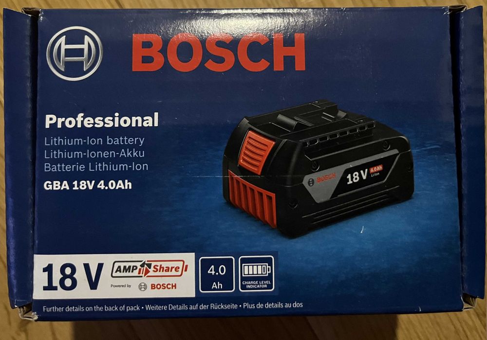 Aкумолаторна батерия 18 V 4.0 AH BOSCH PROFESSIONAL GBA 18