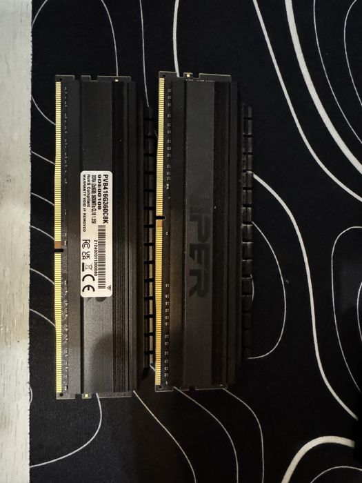 Оперативка 16 gb 3600 CL18
