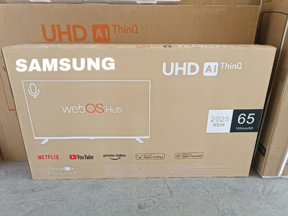 Телевизор SAMSUNG™ QRiSTAL AndroiD14 +GOLOS Smart FULL 45~32~40~55~65