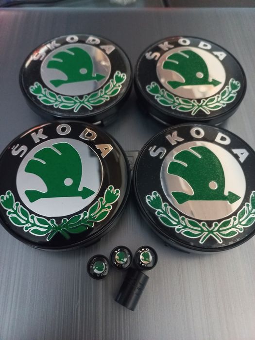Skoda - set 4 capace pentru jante aliaj