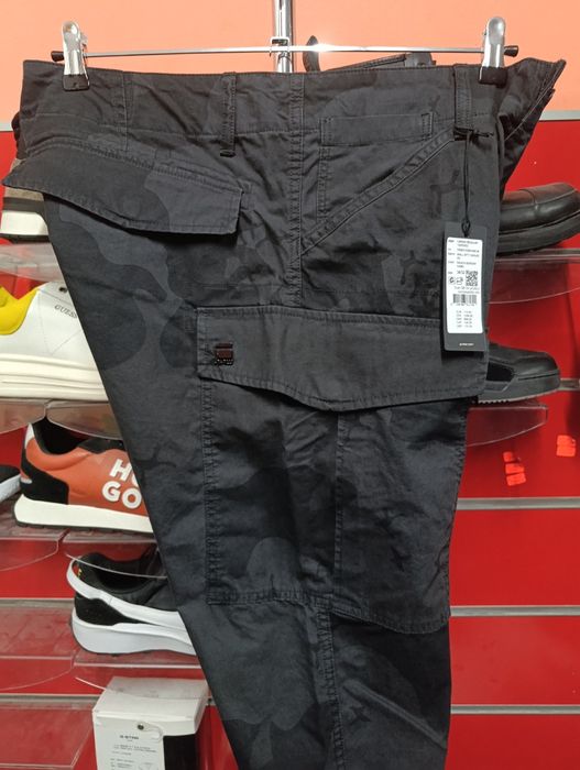 Оригинален панталон G-Star Raw Cargo W33 , W34 нов мъжки черен