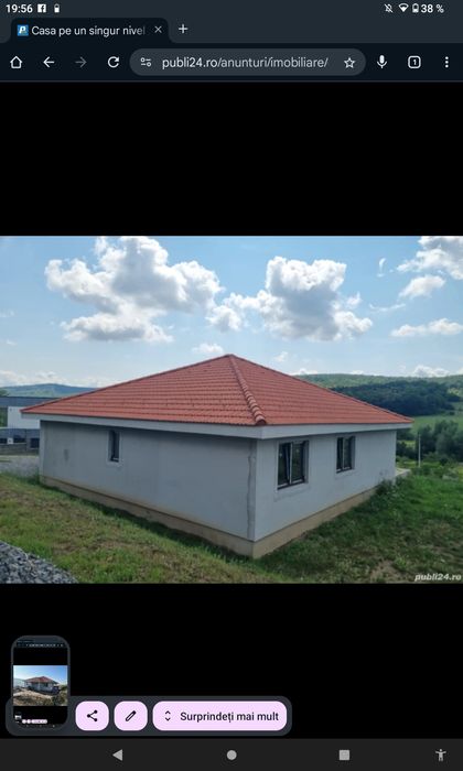 Casa pe un singur nivel,teren 620 mp-Livezeni