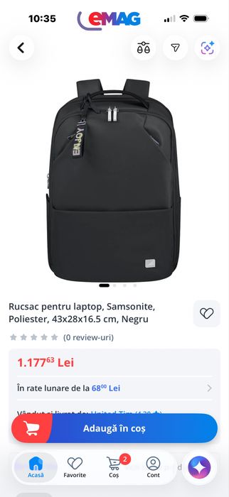 Ghiozdan laptop Samsonite
