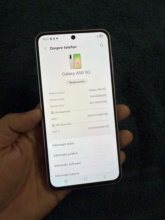 Vand samsung A56 ca nou